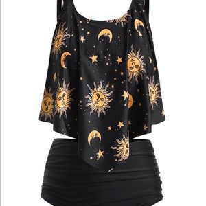 High rise two piece swimsuit